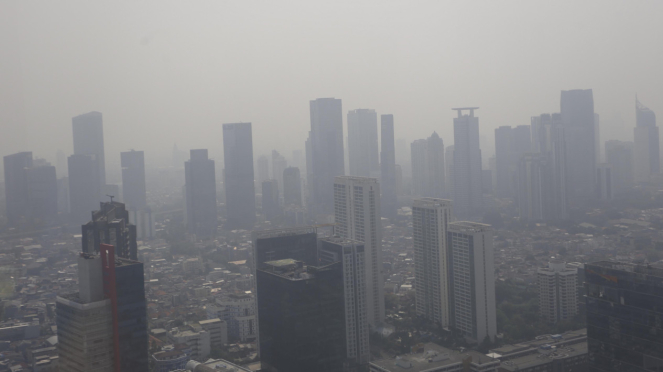 Polusi Udara Jakarta Peringkat Kedua Dunia dengan Kualitas Udara Terburuk