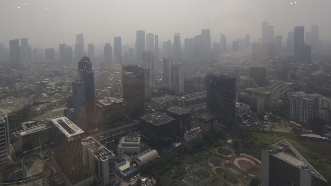 Polusi Udara Jakarta Peringkat Kedua Dunia dengan Kualitas Udara Terburuk
