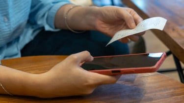 Ilustrasi e-wallet.