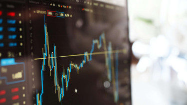Ilustrasi ekonomi dan investasi.