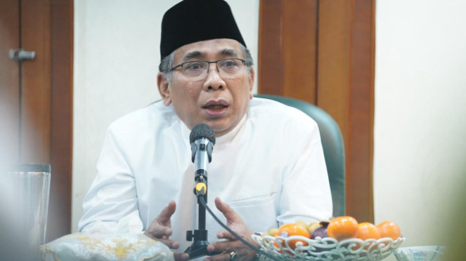 Ketua Umum PBNU Yahya Cholil Staquf