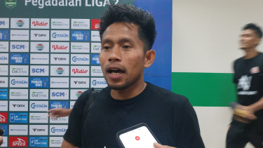 Eks Pemain Timnas Indonesia, Andik Vermansyah (foto: Dede Idrus)