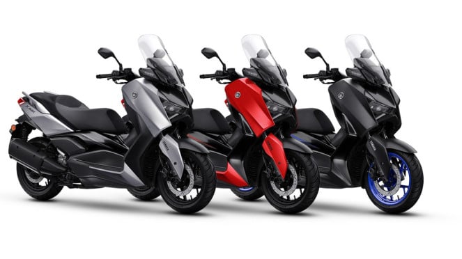 Yamaha XMAX Connected hadir dengan warna dan grafis baru, 1. Honda Forza (48 Liter), 2. Yamaha Xmax (44,9 Liter), 3. Honda PCX 160 (30 Liter), 4. Honda ADV 160 (30 Liter), 5. Yamaha Grand Filano Hybrid (27 Liter), 6. Yamaha Aerox (25 liter)