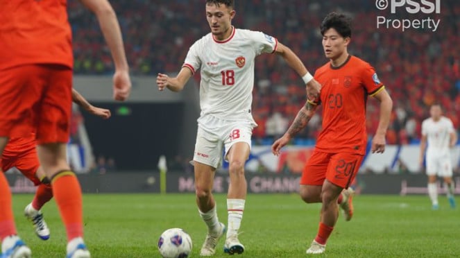 Ivar Jenner di laga China vs Timnas Indonesia, Pemain Go Ahead Eagles, Dean James, Pemain Lille, Calvin Verdonk, Penyerang FC Utrecht, Miliano Jonathans, Ivar Jenner di laga China vs Timnas Indonesia