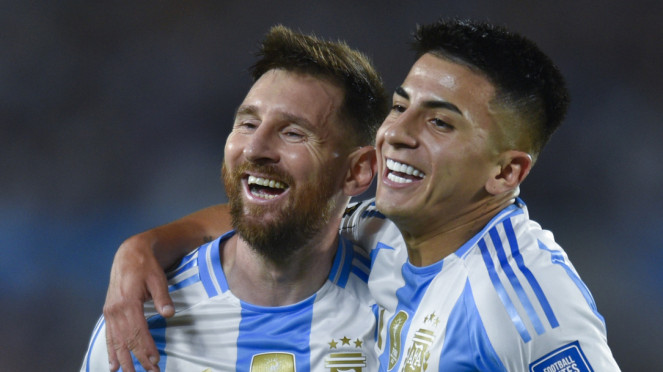 Pemain Timnas Argentina Lionel Messi, 7. Jerman, 6. Brasil, 5. Argentina, 4. Norwegia, 3. Amerika Serikat, 2. Kroasia, 1. Skotlandia