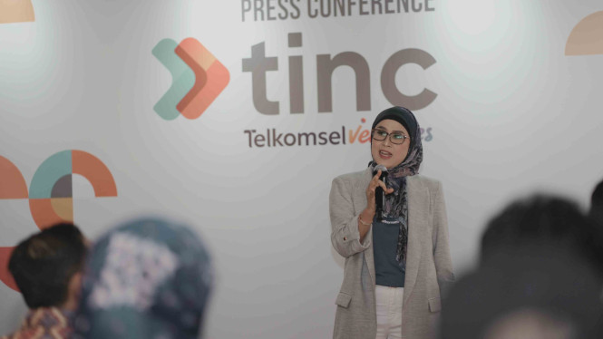 Kepala Eksekutif Telkomsel Ventures, Mia Melinda.