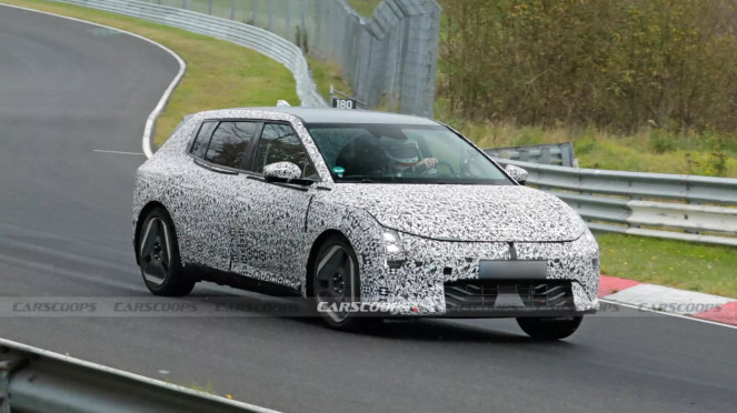 Spyshoot Kia EV4 mobil listrik termurah Kia