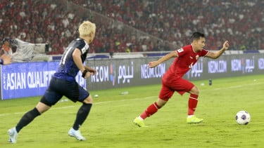 Witan Sulaeman, Timnas Indonesia vs Jepang di Kualifikasi Piala Dunia 2026