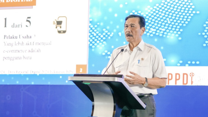 Penasehat Khusus Presiden Bidang Digitalisasi dan Teknologi Pemerintahan, Luhut 