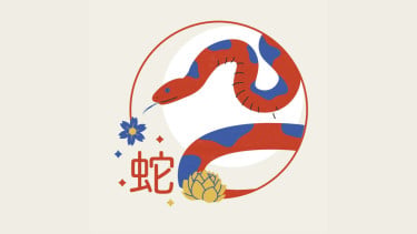 Ilustrasi shio ular, 1. Shio Ular, 2. Shio Babi, 3. Shio Naga, 4. Shio Kambing, 5. Shio Tikus, 6. Shio Kuda 