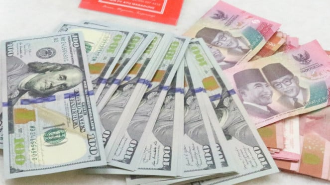 Nilai tukar rupiah terhadap dolar AS