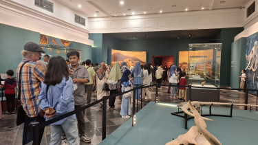 Pengunjung Museum Nasional