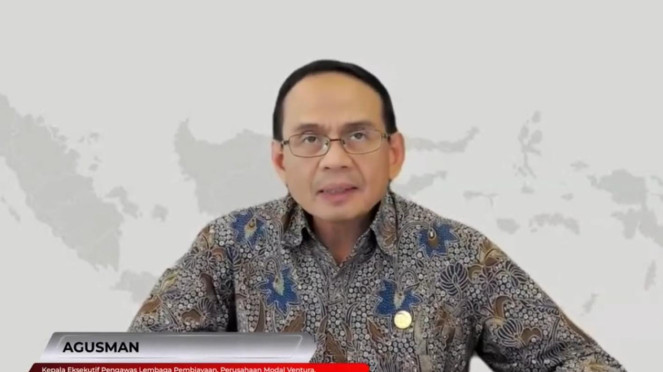 Kepala Eksekutif Pengawas Lembaga Pembiayaan, Perusahaan Modal Ventura, Lembaga Keuangan Mikro dan Lembaga Jasa Keuangan Lainnya (PVML) OJK, Agusman