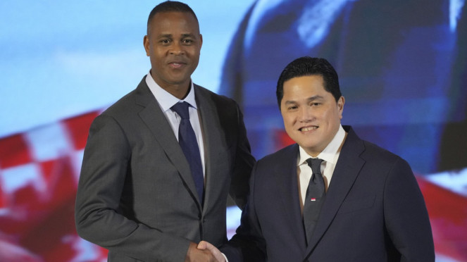 Pelatih Timnas Indonesia Patrick Kluivert