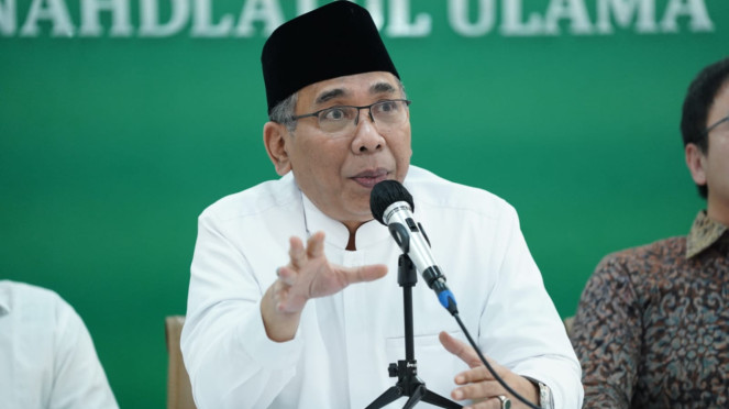 Ketua Umum Nahdlatul Ulama (NU) Yahya Cholil Staquf (Gus Yahya)., MUI Desak KPI Tegur Trans7, PBNU Siapkan Gugatan Hukum, KPI Akan Sidangkan Kasus Trans7, Trans7 Akhirnya Minta Maaf
