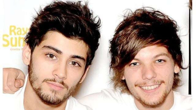 Zayn Malik dan Louis Tomlinson