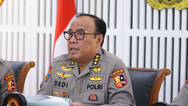 Irwasum Polri Komjen Pol Dedi Prasetyo