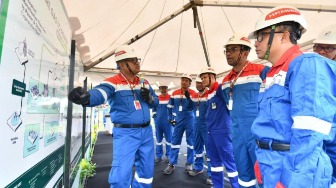 Pertamina manfaatkan gas suar kilang menjadi listrik