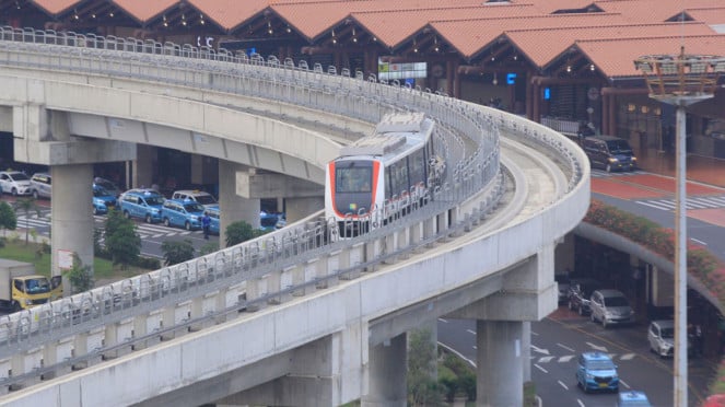 Kalayang atau skytrain bandara soetta (foto ilustrasi)