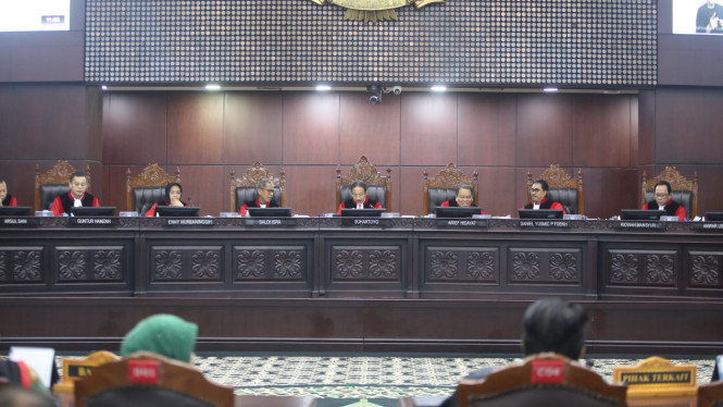 Mahkamah Konstitusi Gelar Sidang Putusan Gugatan perselisihan hasil Pilkada 2024