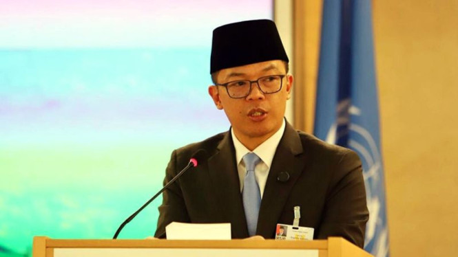 Menteri Luar Negeri Republik Indonesia Sugiono