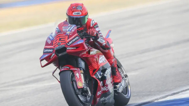 Marc Marquez di Sirkuit Buriram Thailand