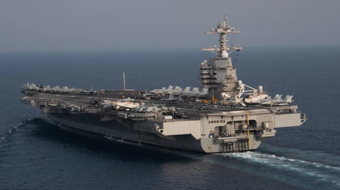 VIVA Militer: Kapal induk USS Gerald R. Ford (CVN-78) militer Amerika Serikat, VIVA Militer: Kapal induk USS Gerald R. Ford (CVN-78) militer Amerika Serikat, VIVA Militer: Kapal induk Fujian (Type 003) militer China, VIVA Militer: Kapal induk HMS Queen Elizabeth (R08) Angkatan Laut Inggris, VIVA Militer: Kapal induk tenaga nuklir Charles De Gaulle, VIVA Militer: Kapal induk INS Vikrant (2013) Angkatan Laut India, VIVA Militer: Kapal induk Admiral Kuznetsov Angkatan Laut Rusia, Kapal induk Izumo di Jepang., Kapal induk TCG Anadolu.