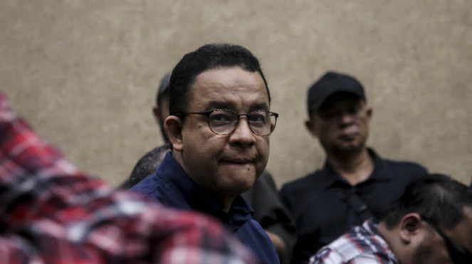 Anies Baswedan Hadiri Sidang Dakwaan Tom Lembong 