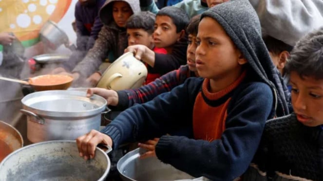 Warga Gaza Terancam Kelaparan Massal, Buntut Israel Blokir Seluruh Pasokan Makan