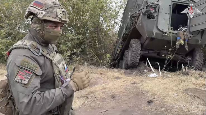 VIVA Militer: Tentara Rusia di wilayah Kursk