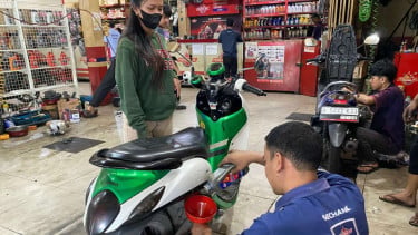 Pergantian oli motor