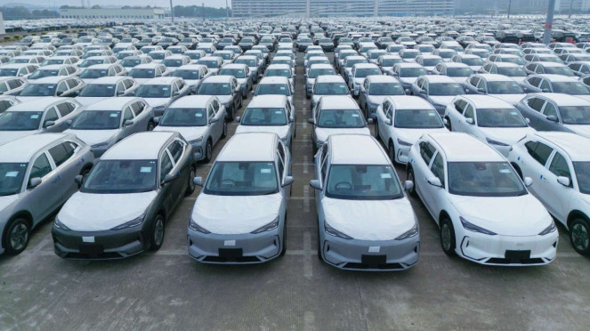 1.000 unit Geely EX5 sedang dikirim ke Indonesia
