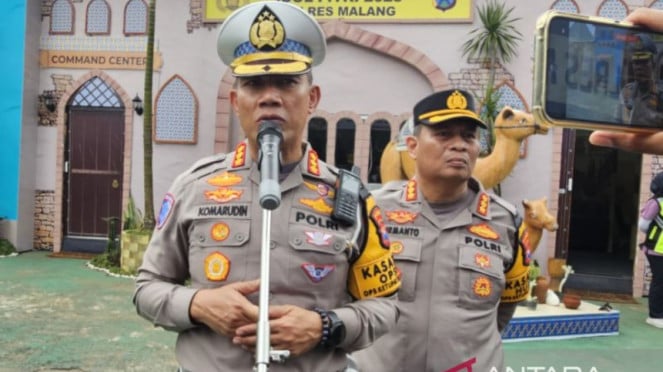 Dirlantas Polda Jawa Timur Kombes Pol Komarudin