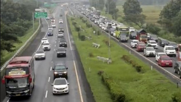 Pemberlakuan One Way Nasional di Arus Mudik