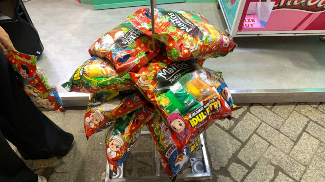 Snack Rp10 ribuan di Lebaran Fair 2025