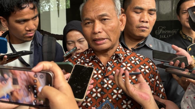 Kepala SKK Migas, Djoko Siswanto, saat ditemui di kawasan Senayan, Jakarta Pusat, Rabu, 9 April 2025