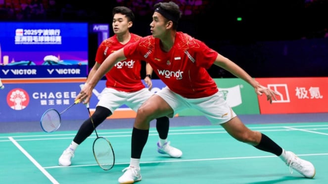 Ganda putra Indonesia, Leo Rolly Carnandp/Bagas Maulana