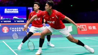 Ganda putra Indonesia, Leo Rolly Carnandp/Bagas Maulana