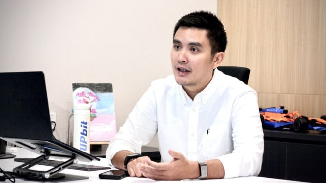 Chief Operating Officer (COO) Upbit Indonesia Resna Raniadi