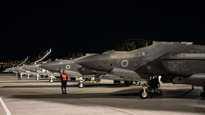 VIVA Militer: Squadron jet tempur F-35 Angkatan Udara Israel