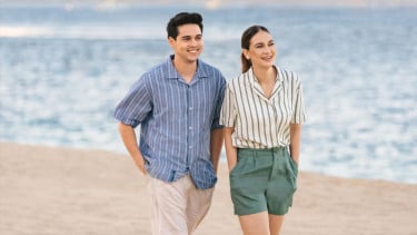 Luna Maya bersama Maxime Bouttier