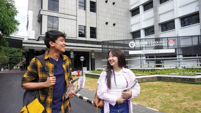 Ilustrasi mahasiswa.