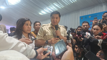 Menteri Komunikasi dan Digital Republik Indonesia Meutya Viada Hafid dan Menteri Perumahan dan Kawasan Permukiman Maruarar Sirait