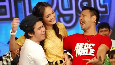 Olga Syahputra, Luna Maya dan Raffi Ahmad.