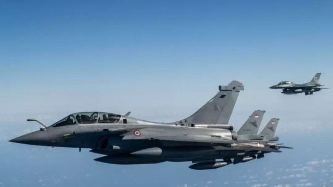 VIVA Militer: Pesawat TNI AU dan Rafale Prancis