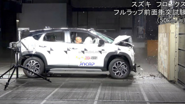 Uji tabrak Suzuki Fronx di Jepang