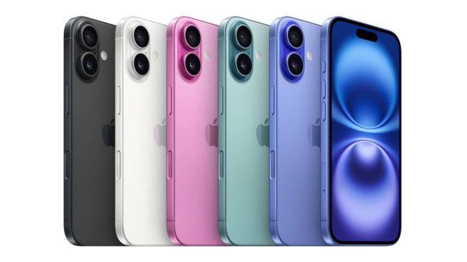 iPhone 16, 1. iPhone 17 Pro, 2. iPhone 17, 3. iPhone Air, 4. iPhone 16 Pro, 5. iPhone 16, 6. iPhone 17e, 7. iPhone 15, 8. iPhone 16e, 9. iPhone 14