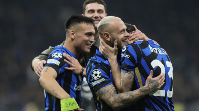 Pemain Inter Milan, Manajer Manchester United, Ruben Amorim, Pemain Inter Milan, Ketua Umum PSSI Erick Thohir lepas pemain Timnas Indonesia, Pemain asing Persib Bandung, Mateo Kocijan (foto: Dede Idrus) 