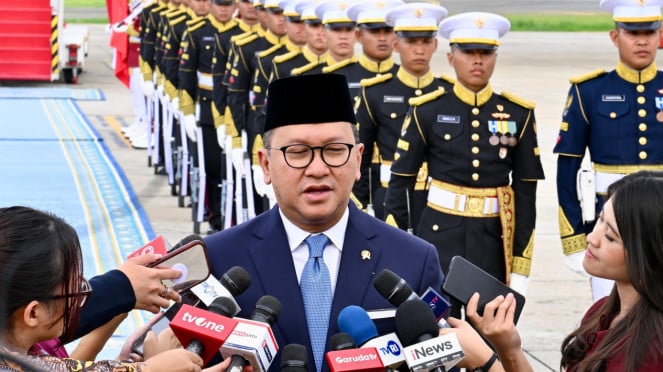 Menteri Investasi dan Hilirisasi/Kepala BKPM, Rosan Perkasa Roeslani usai menyambut PM RRT Li Qiang di Jakarta, Sabtu 24 Mei 2025 (Foto: Cahyo - Biro Pers Sekretariat Presiden)