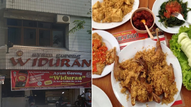 Manajemen Ayam Goreng Widuran di Solo mohon maaf hidangannya non-halal